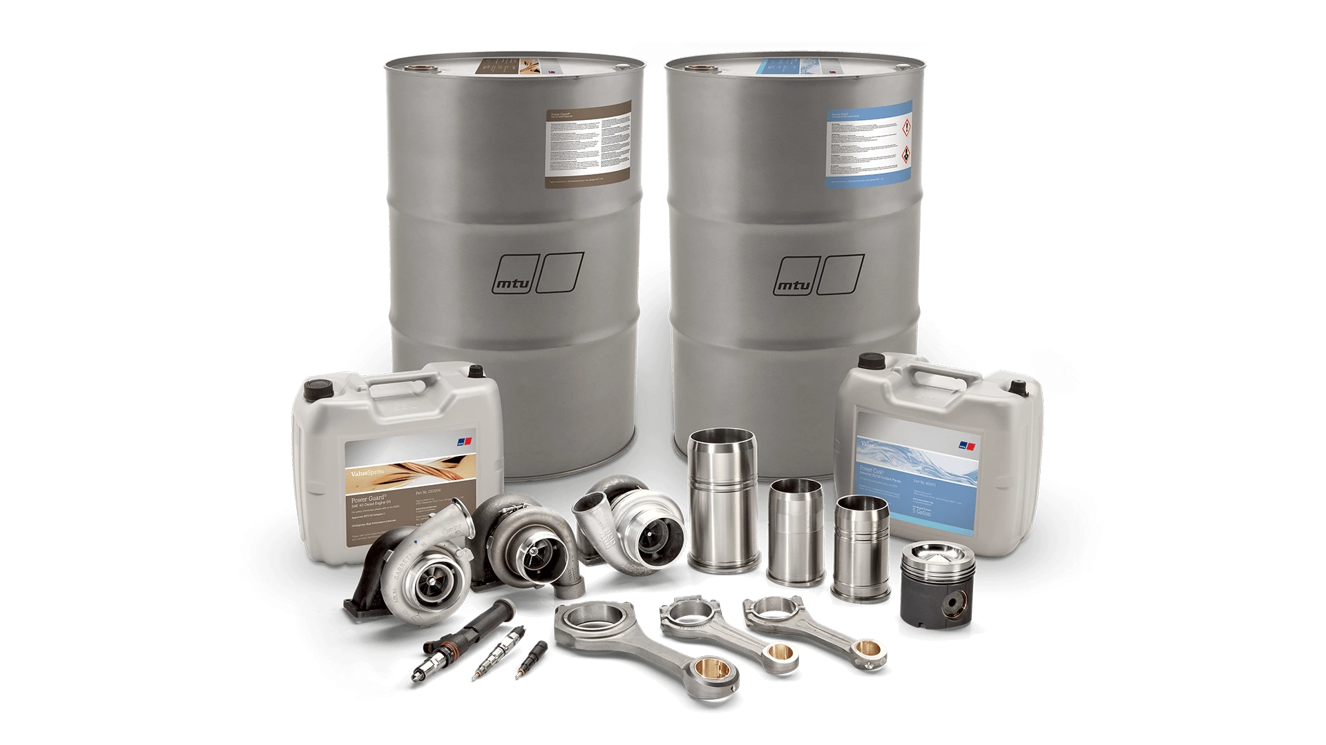 Genuine yacht engine parts from MTU.