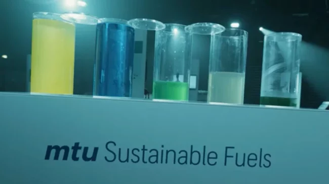 Sustainable fuels that mtu engines can use.