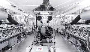 Navigair's workshop with for mtu engines